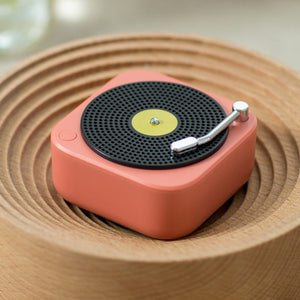 Experience the Future of Sound with Our Wireless Mini Portable Audio Multifunction Record Vinyl Speaker