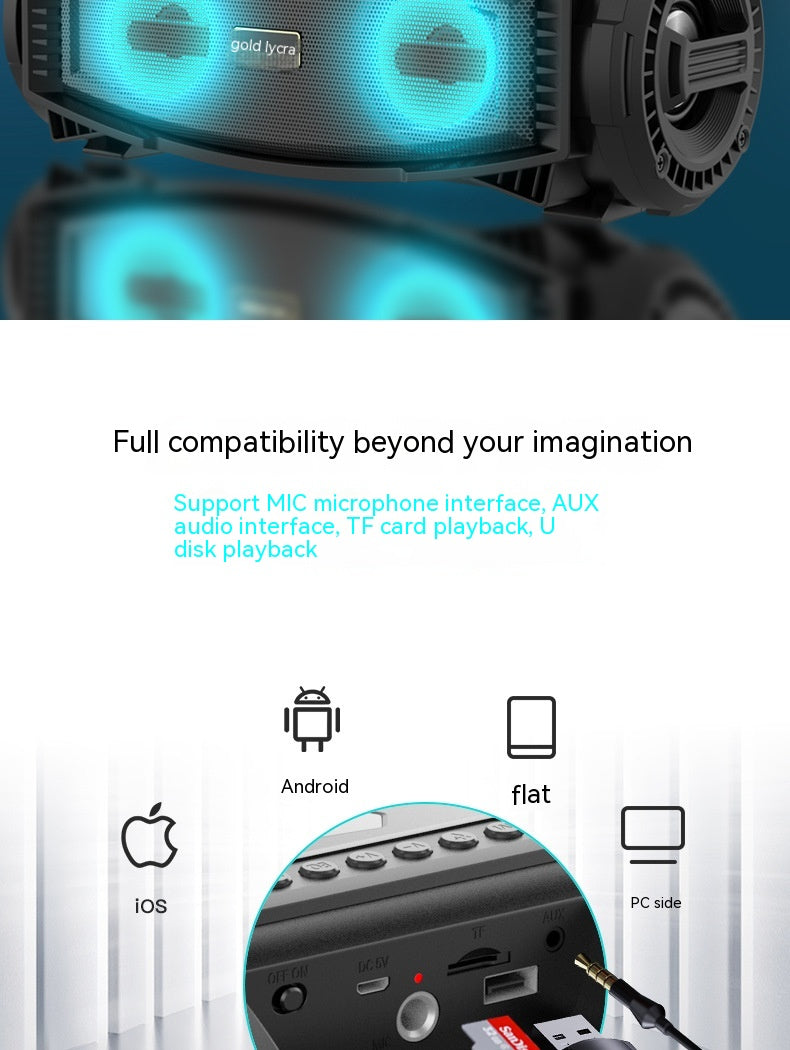 Discover the B99 Portable Outdoor Bluetooth Speaker