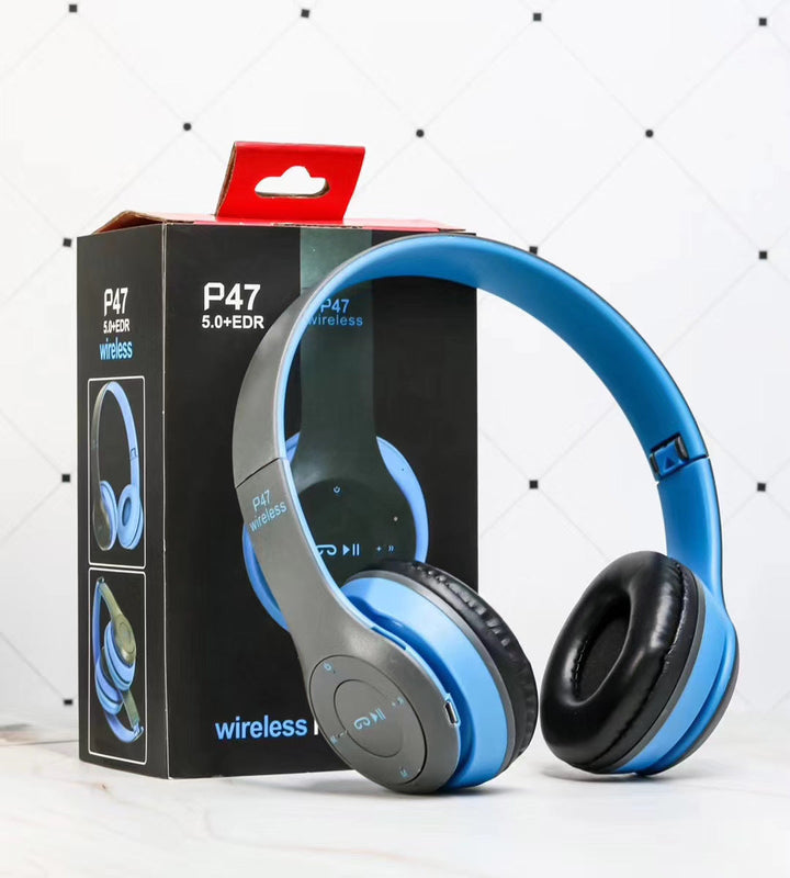 Experience Superior Sound with Foldable Wireless Bluetooth Headphones